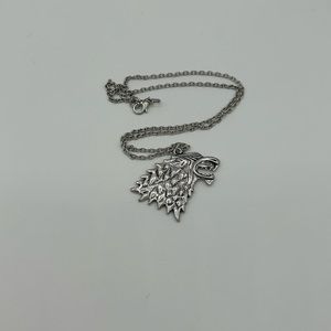Game of Thrones House Stark necklace